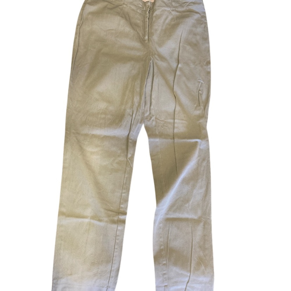 Chico's • Fabulously Slimming •Light Olive Green • Chinos